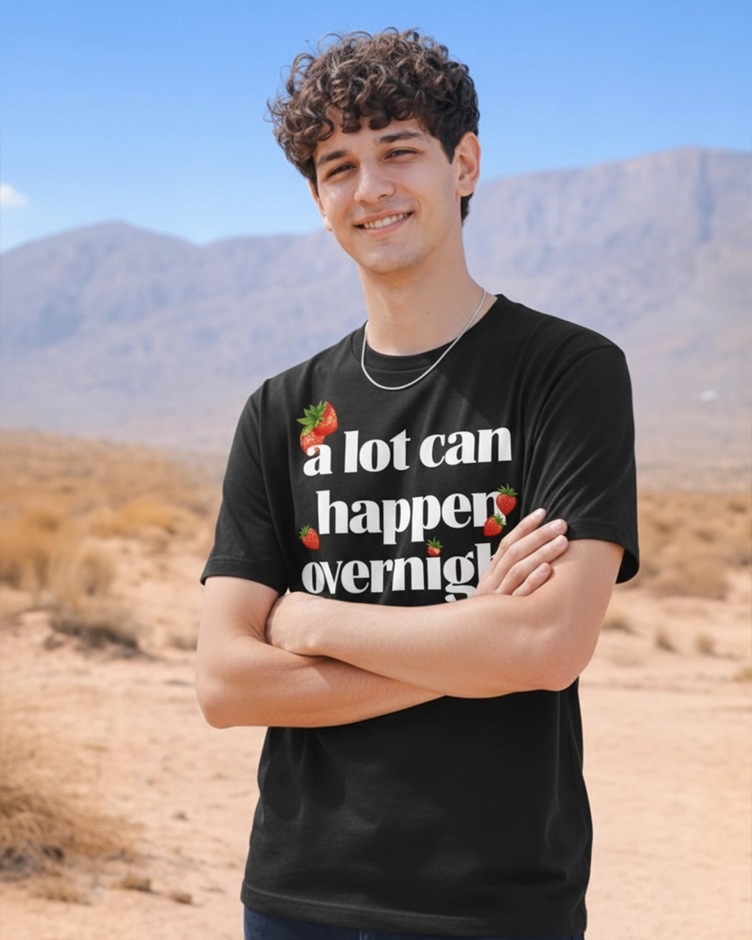 A Lot Can Happen Overnight Oversized T-Shirt
