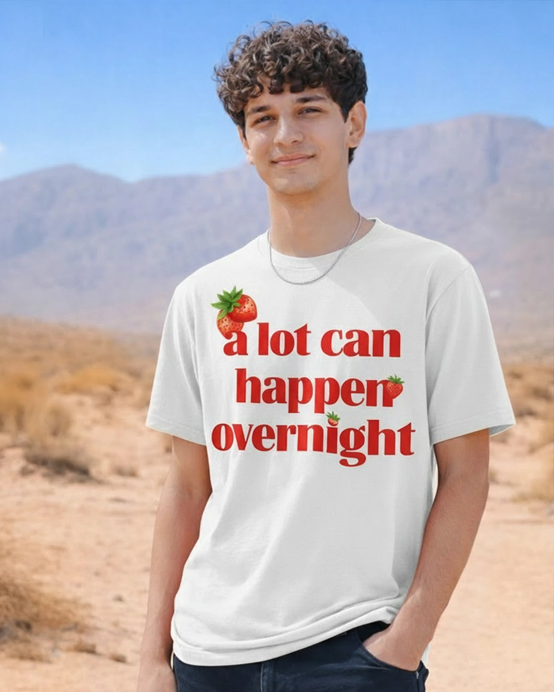 A Lot Can Happen Overnight Oversized T-Shirt