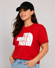 The Barbie Face Oversized Graphic T-Shirt