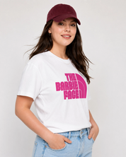 The Barbie Face Oversized Graphic T-Shirt