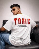 TOXIC Oversized Graphic T-Shirt for Unisex