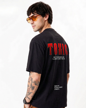 TOXIC Oversized Graphic T-Shirt for Unisex