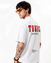 TOXIC Oversized Graphic T-Shirt for Unisex